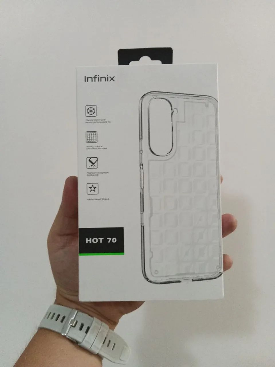 Celular Infinix HOT 70 + capinha de brinde - Foto 3
