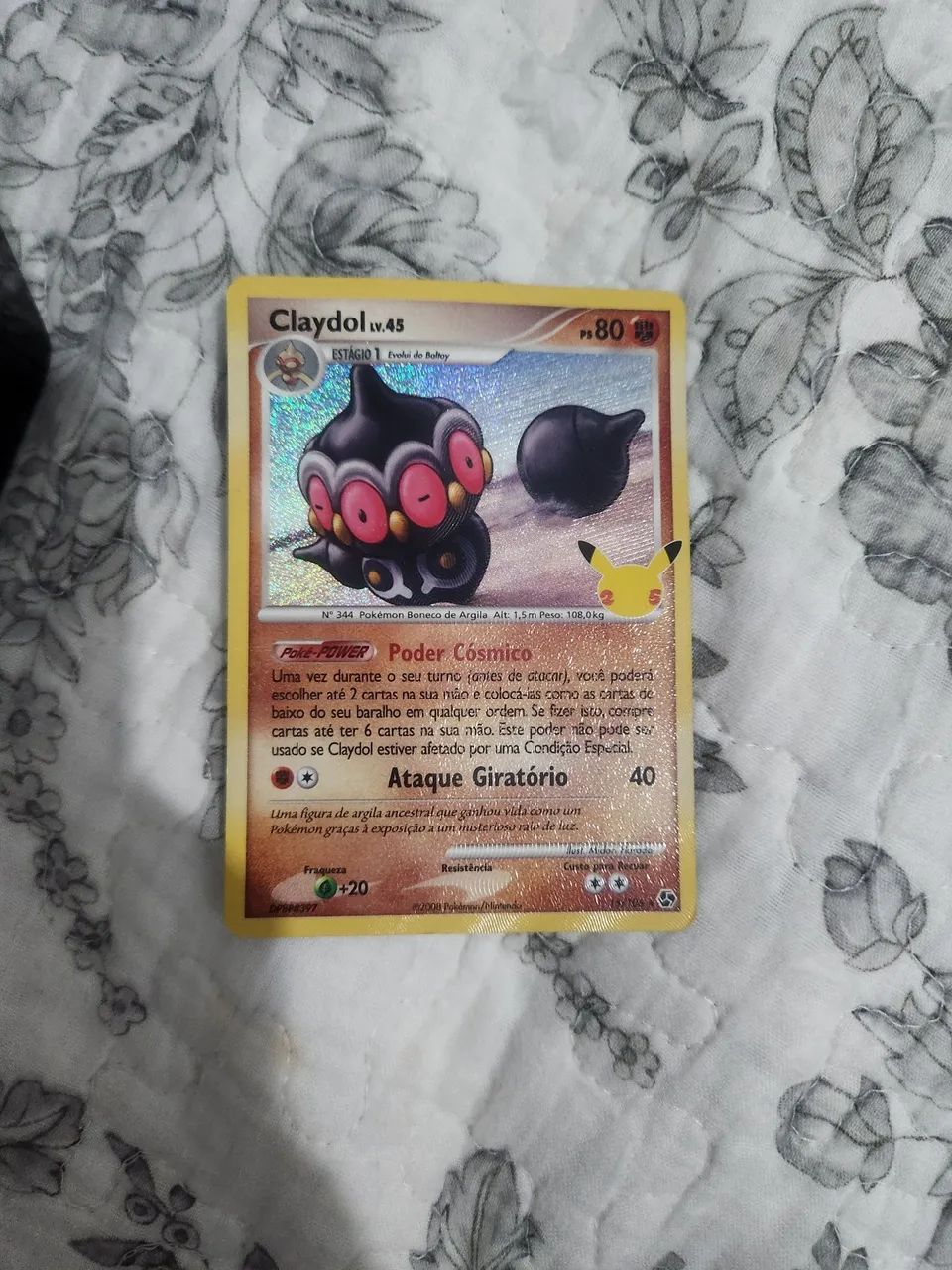 Carta pokemon Shine Claydol
