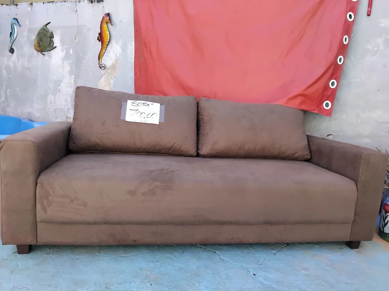 Sofa 3 lugares  ( aceita cartão  ) - Foto 3