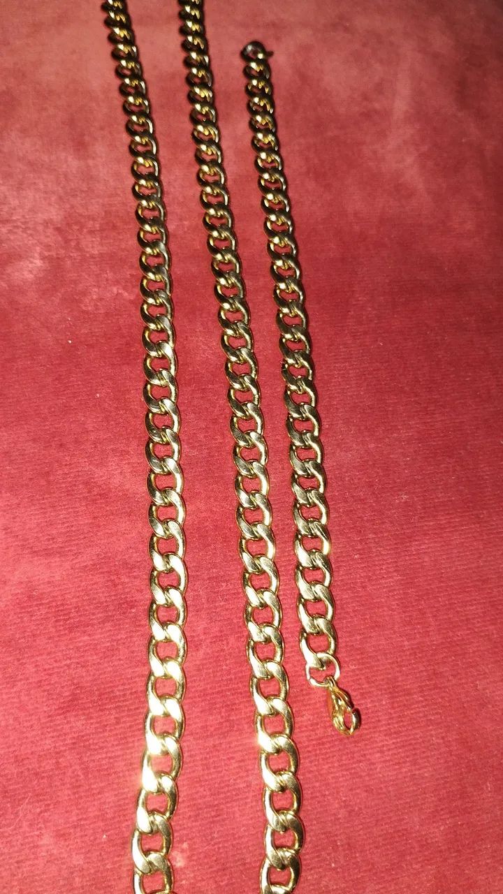 Cordão de a ço masculino  - Foto 2