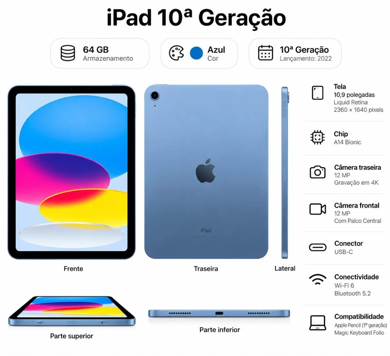 iPad 10 geração  - Foto 2