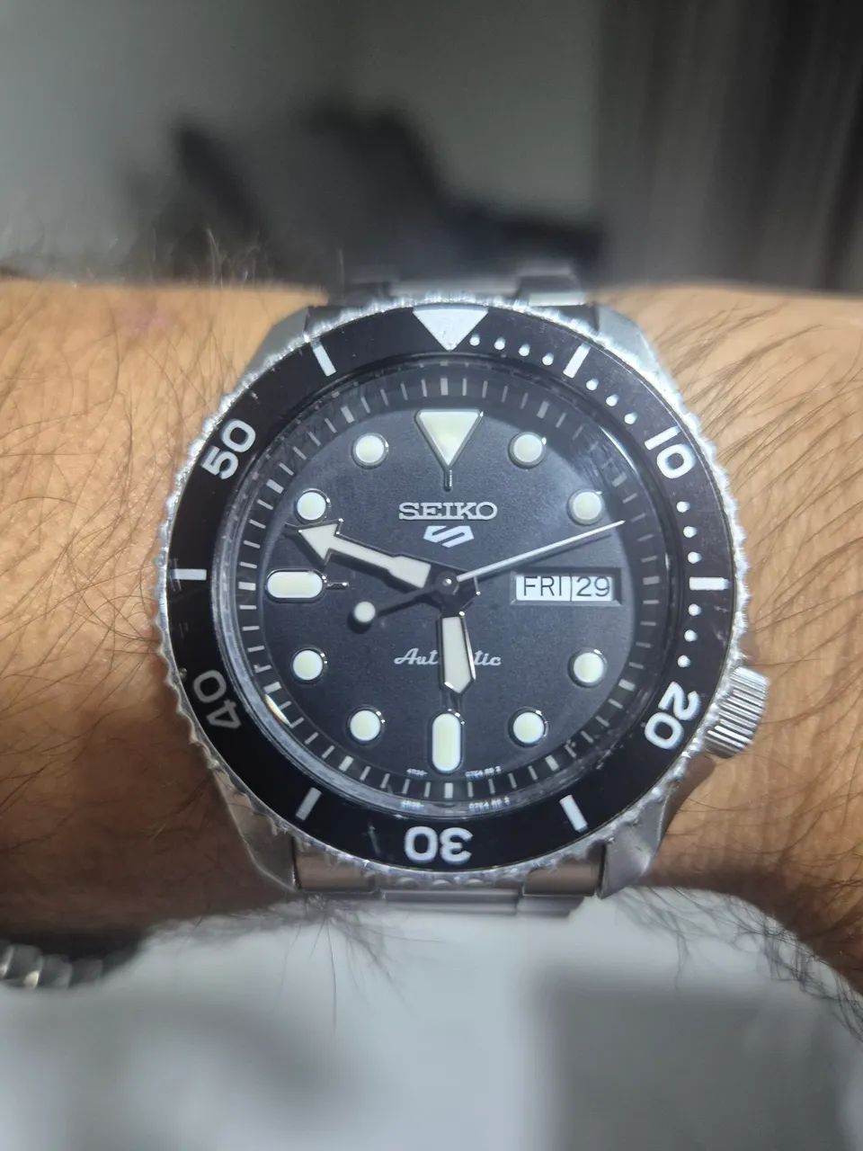 Relógio SEIKO 5 SPORT SRPD55  AUTOMÁTICO   -   ÓTIMO ESTADO/IMPECÁVEL