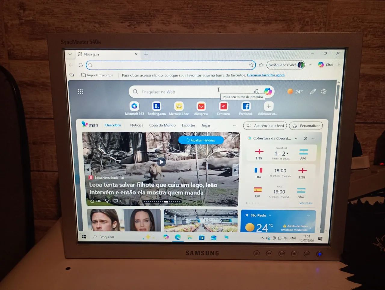 Monitor Samsung 15 polegadas funcionando  - Foto 3