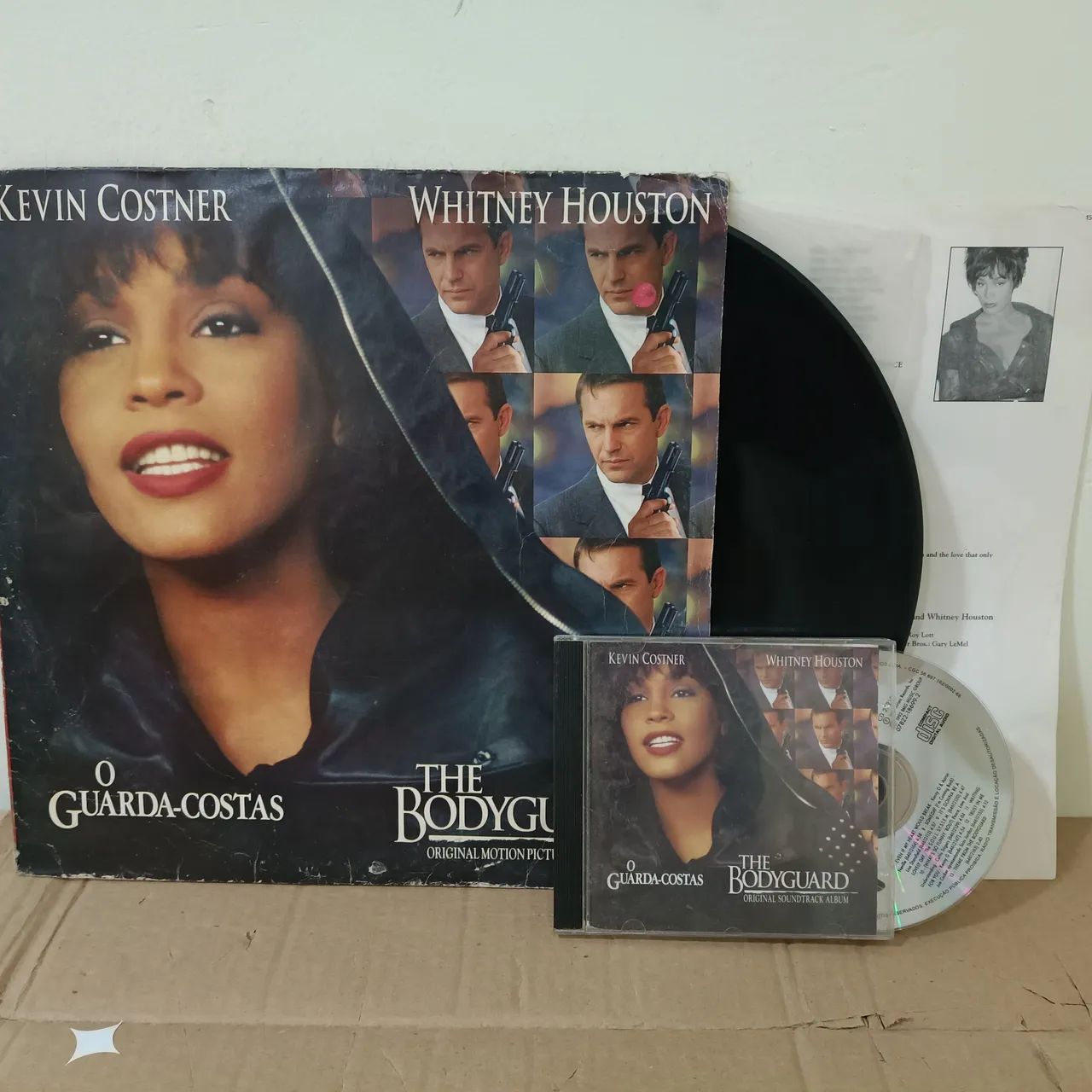 LP E CD  TRILHA O GUARDA COSTA 