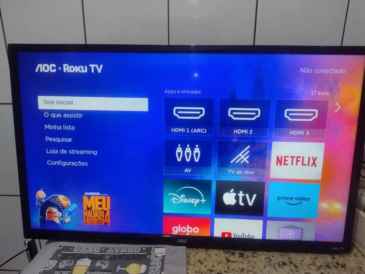 Smart tv AOC 32 polegadas 