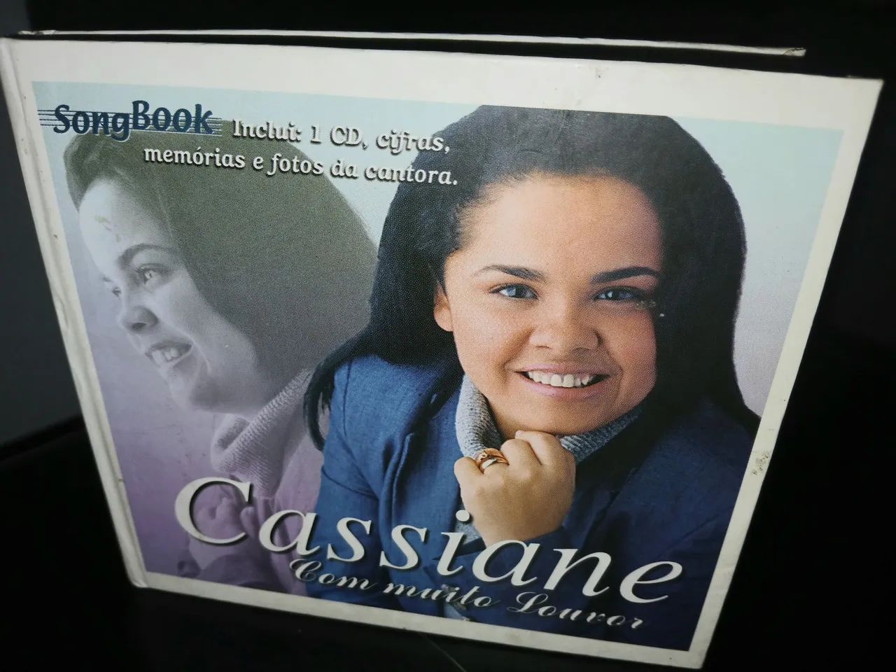 Songbook Cd Cassiane Com Muito Louvor Original Raro - Foto 5