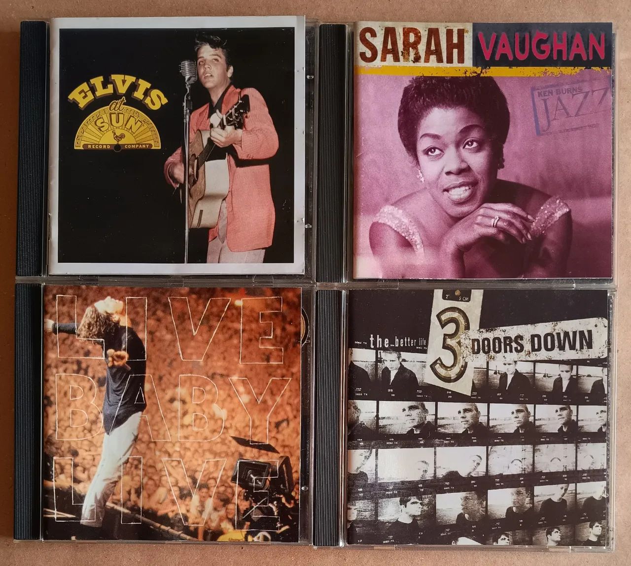 Lote de CD's - Sex Pistols, Planet Hemp, Steppenwolf, Cazuza, INXS