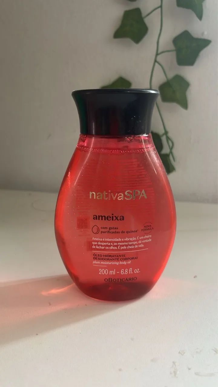 Óleo Corporal Ameixa O Boticário 