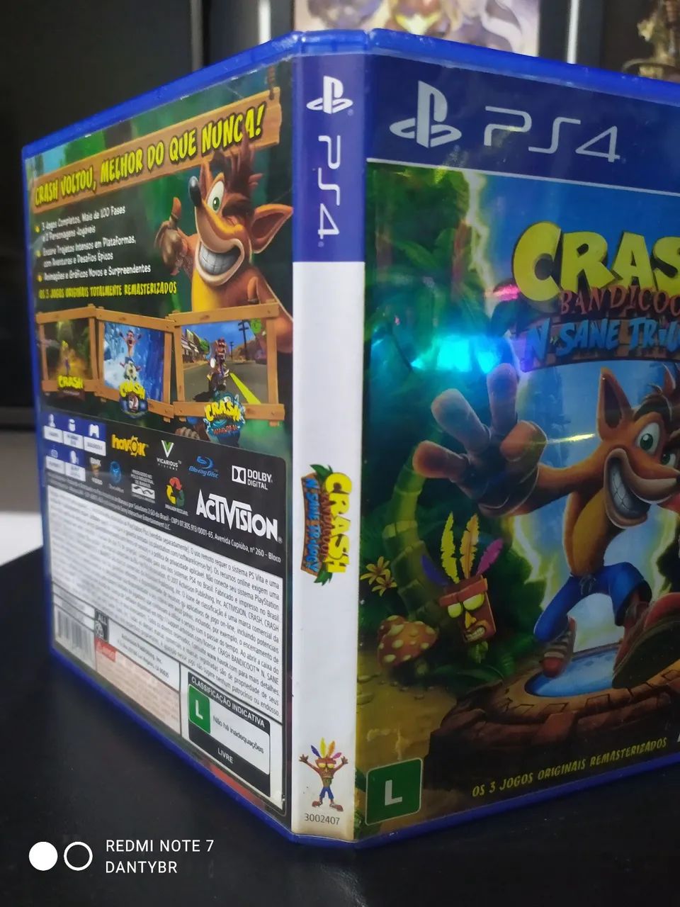Crash bandicoot collection - Ps4 - Box + Encarte Originais - Foto 3
