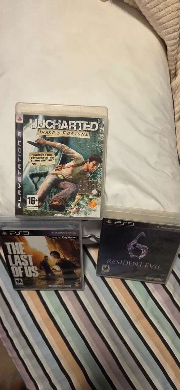 3 jogos PS3 HISTORICOS