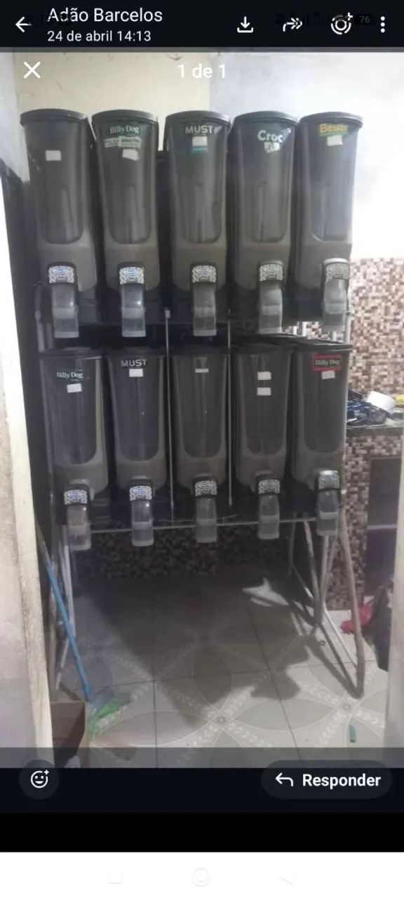 Expositor de ração 
