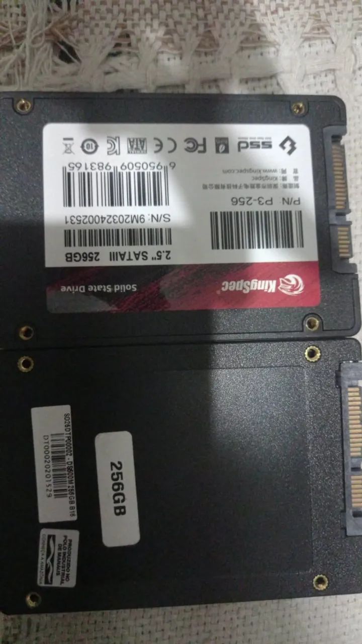 SSD 256 GB SATA