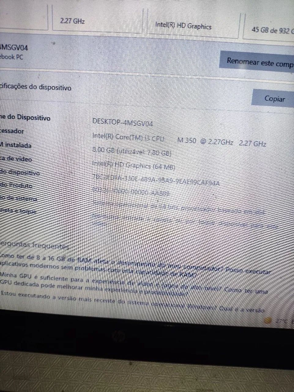 Notebook HP G42 - Foto 3