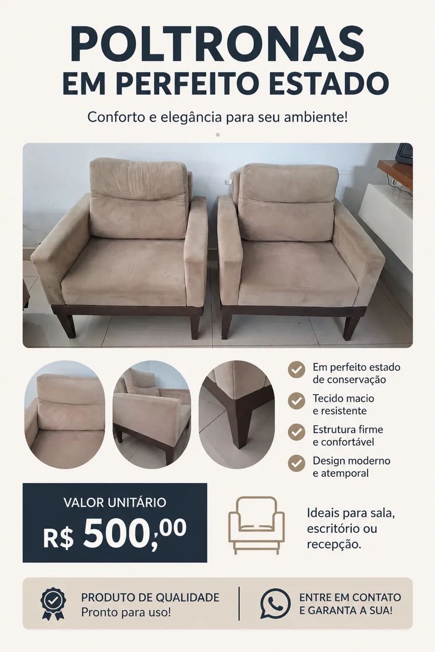     Poltronas de Alto Padrão