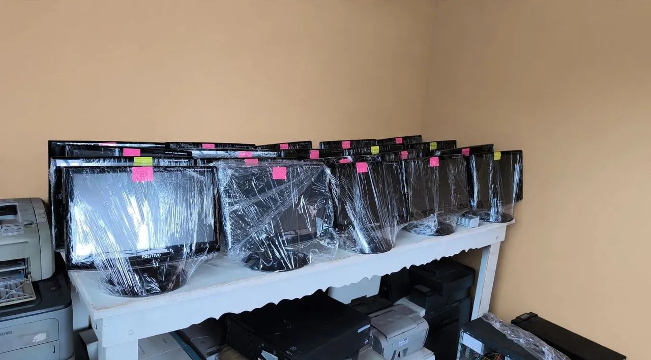Lote com 30 monitores de 14 polegadas  - Foto 2