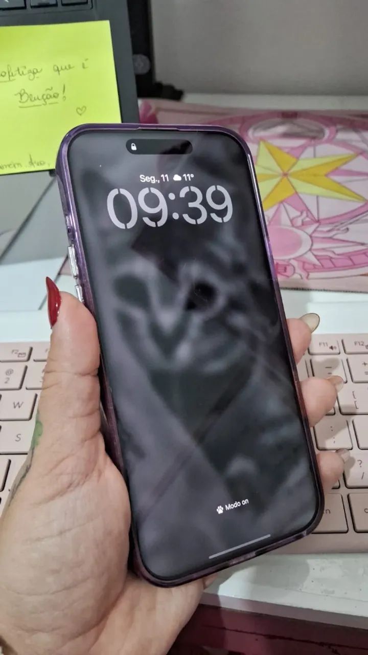 Iphone 16 pro max 256 gb desert 92% - Celulares e Smartphones