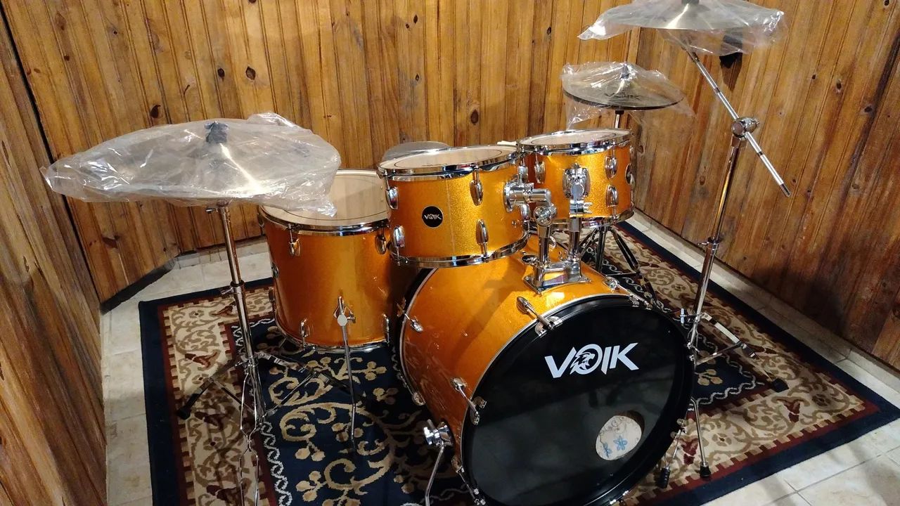 Bateria acústica vowk 