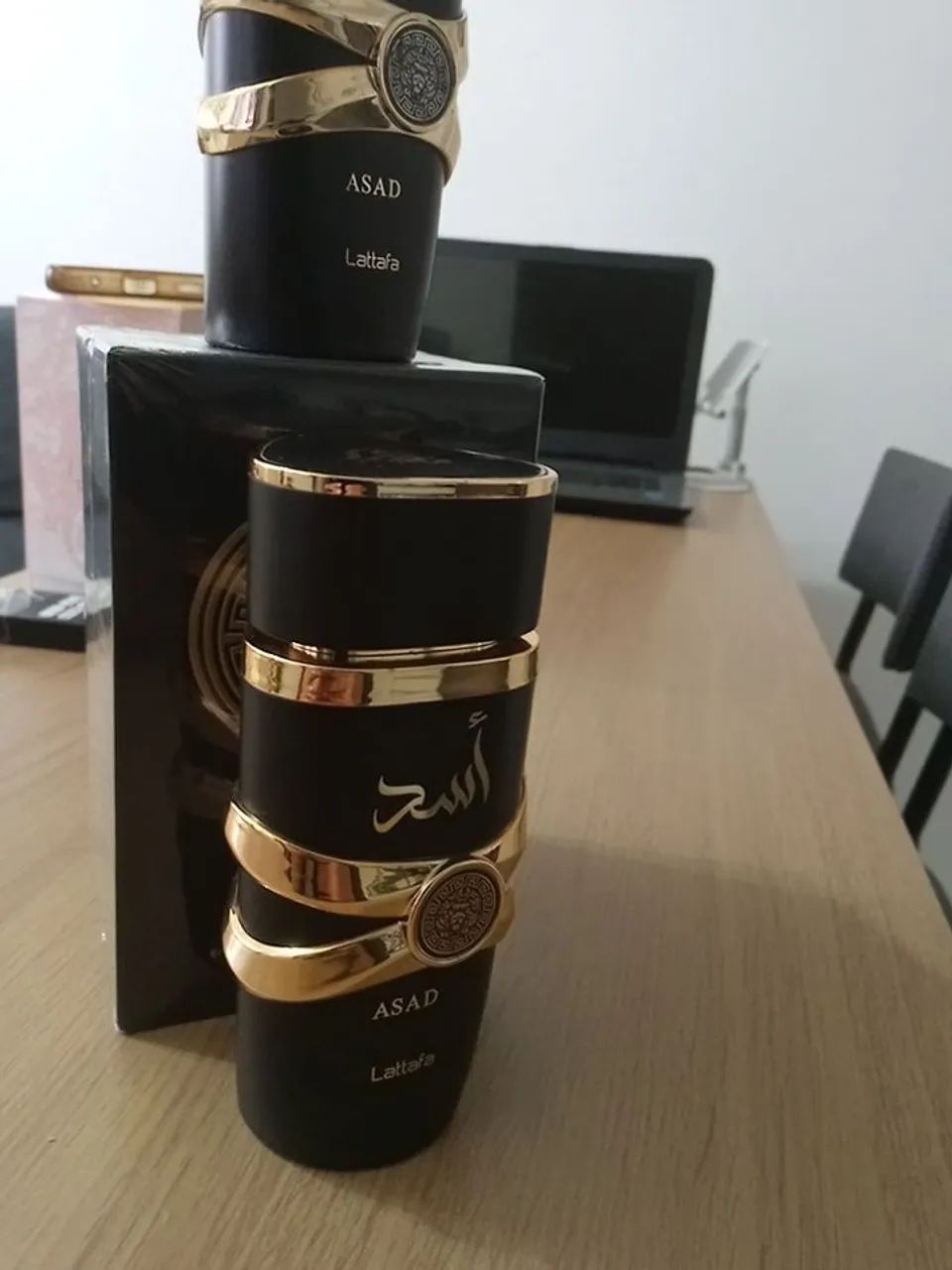 Assad preto masculino 100Ml original  - Foto 3