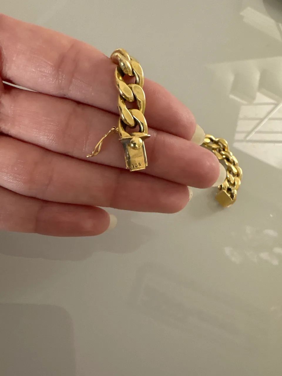 Pulseira Ouro 18k 14g - Foto 2