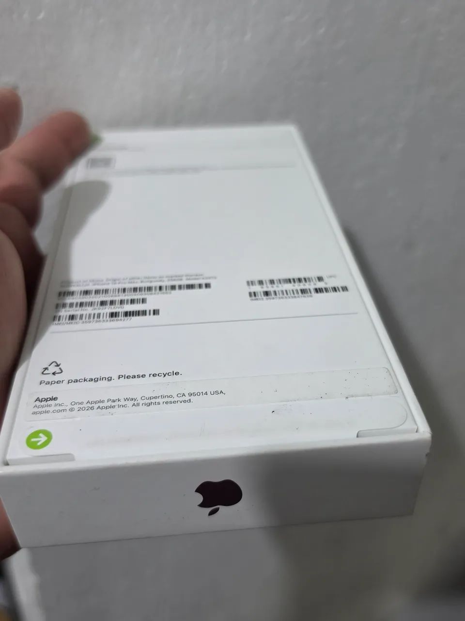 Iphone  18 pro max roxo 256gb - Foto 2