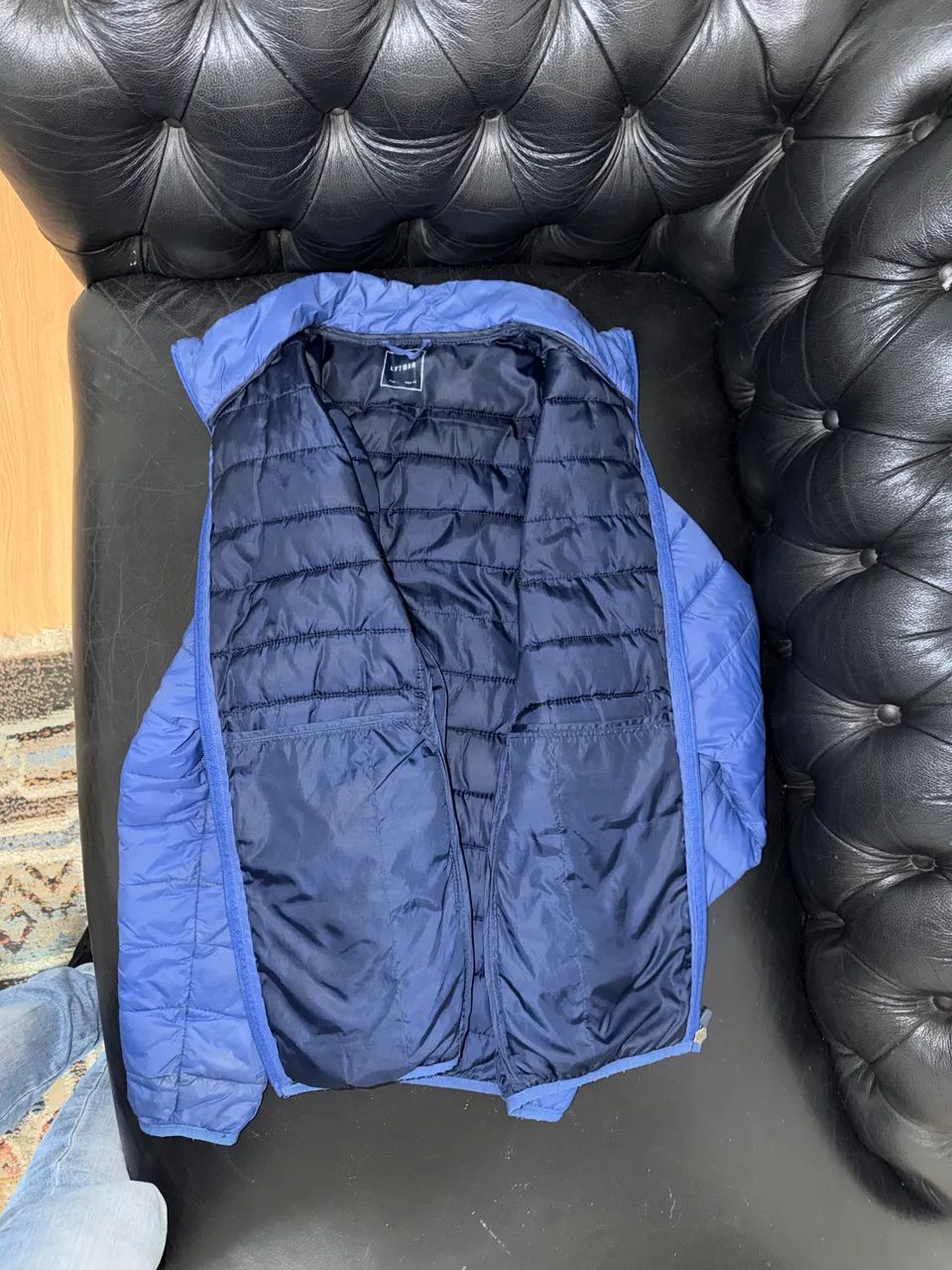 Jaqueta Puffer Azul - Foto 3