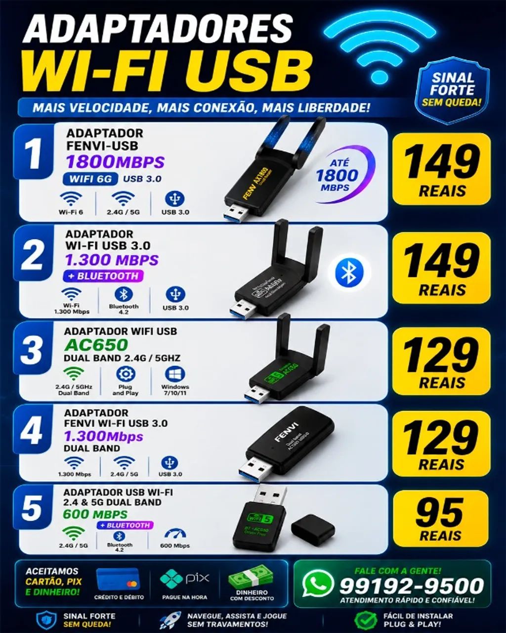 Adaptador Usb Wi-fi