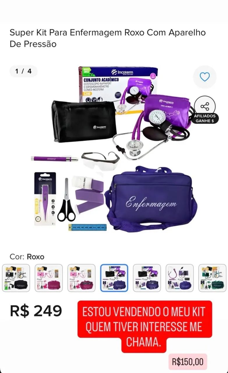 Kit Enfermagem 
