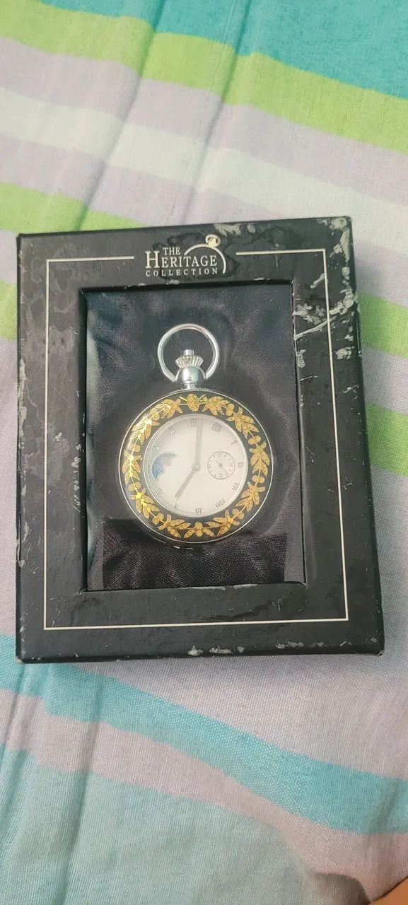 Relógio de bolso a corda HERITAGE - Foto 4