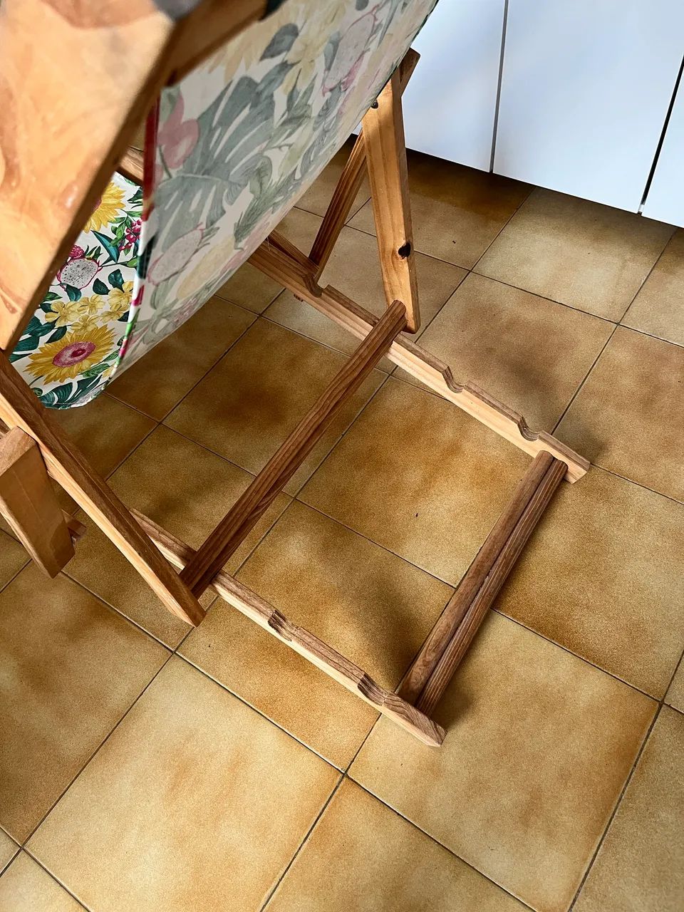 Cadeira de descansar com tecido estampado - Foto 2