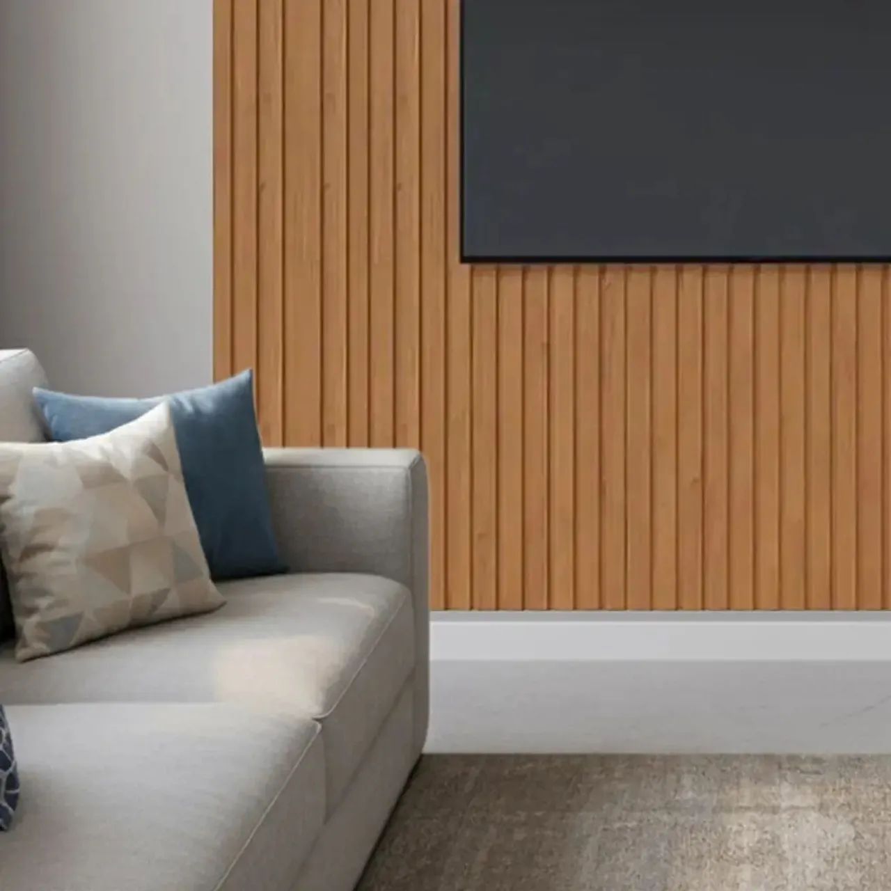 Painel New Versatti Sem Nicho 226cm para Tv Até 70 Polegadas _ pronta entrega  - Foto 3