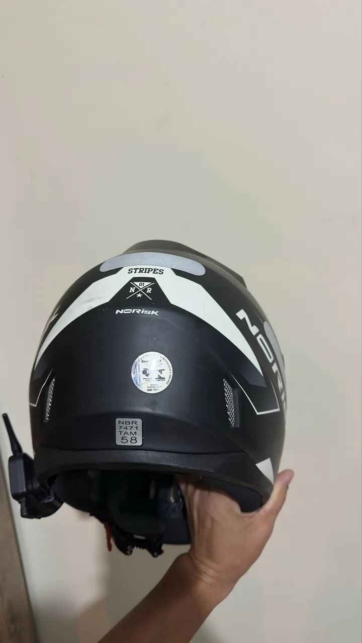 Capacete de moto Norisk TAM 58 - Foto 3