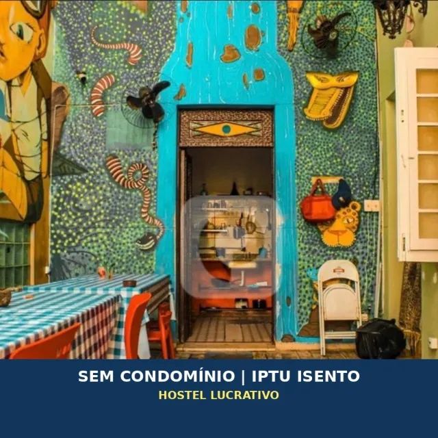 HOSTEL À VENDA - 11 QUARTOS - SEM CONDOMÍNIO E SEM IPTU -SANTA TERESA / LAPA