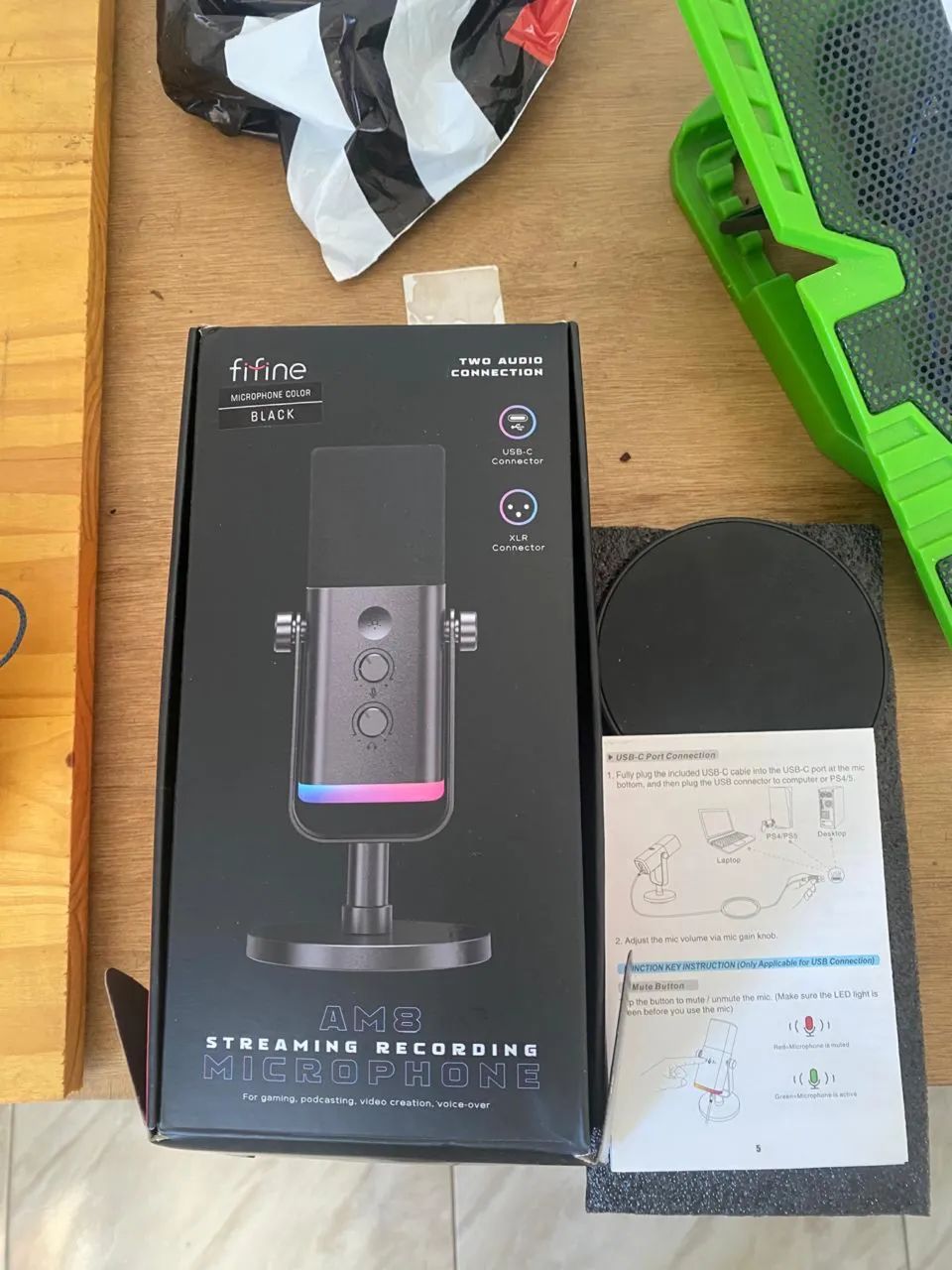 Microfone fifine AM8 streaming recording - Foto 3