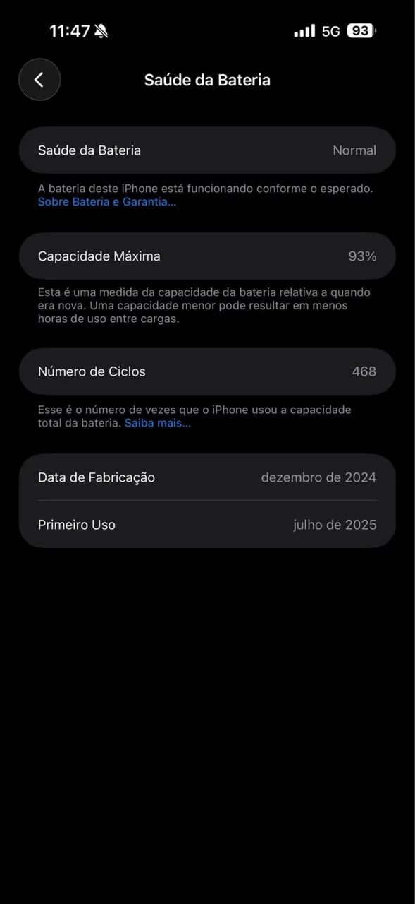 IPHONE 16 PRO MAX 256GB ZERO COM CAIXA - Foto 4