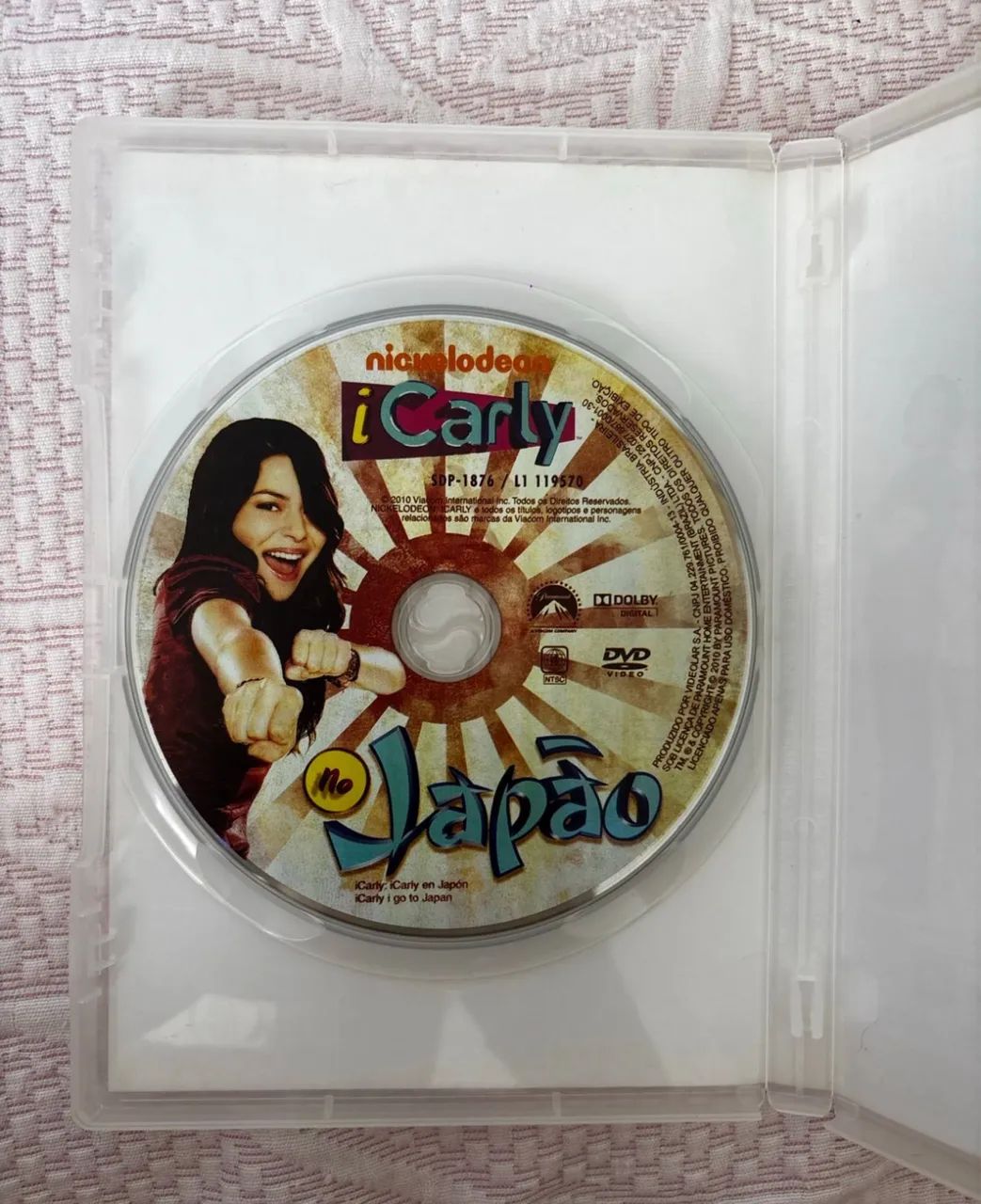dvd icarly no japão