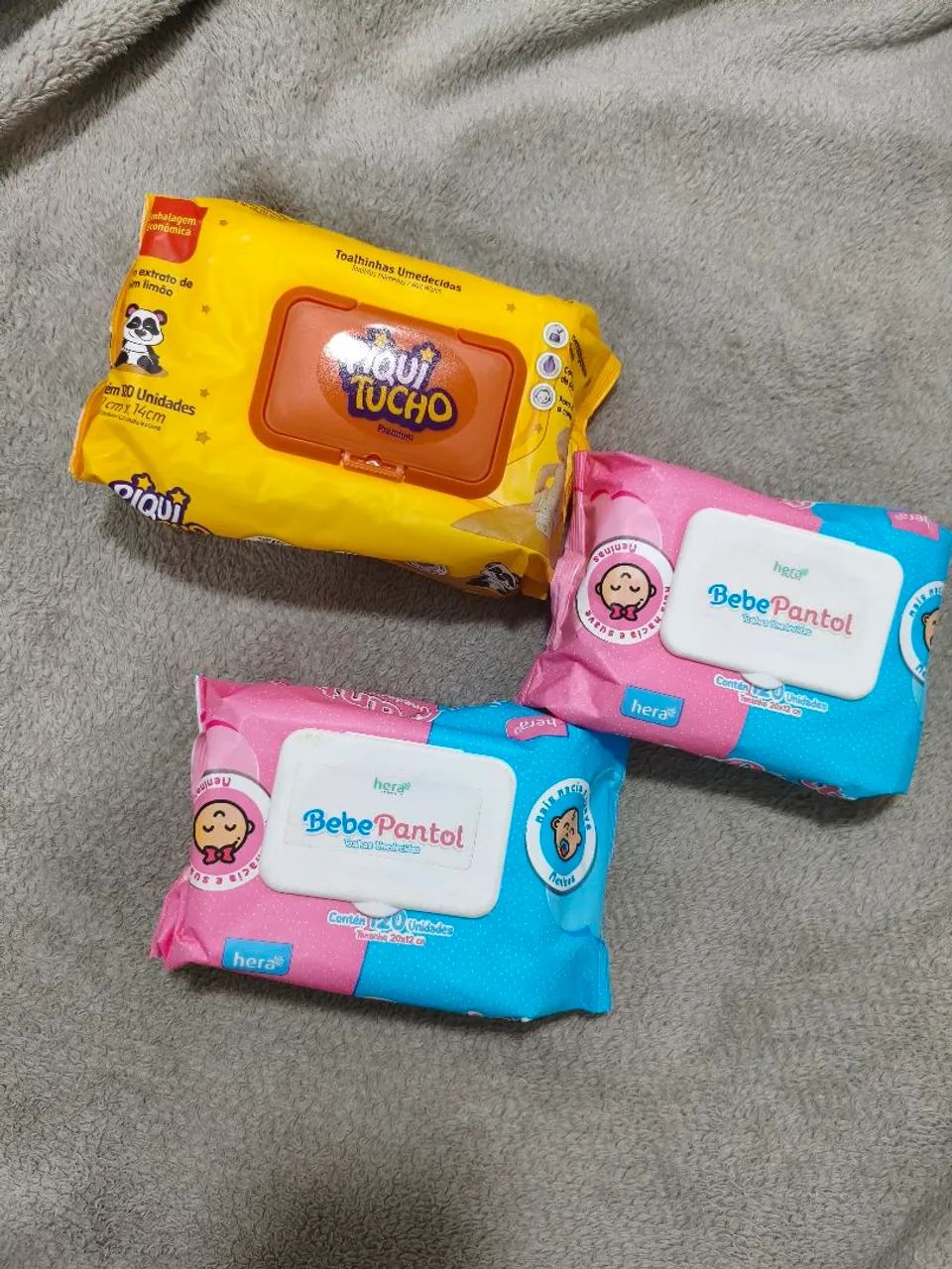 Kit 3 lenços Umedecidos 