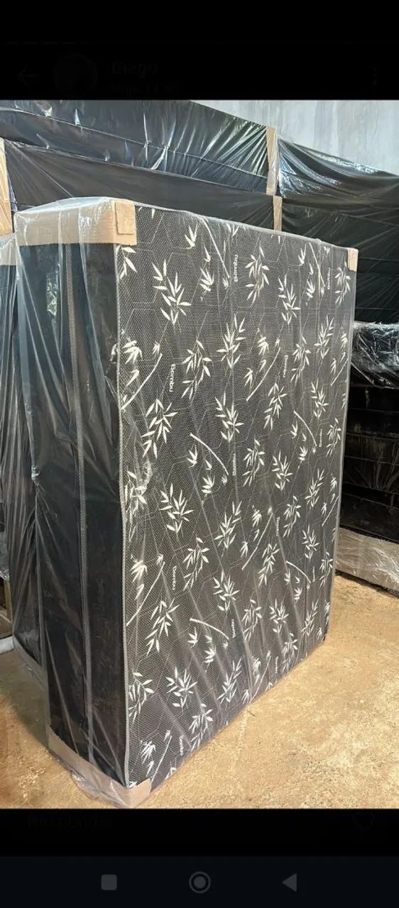 Cama casal disponível 