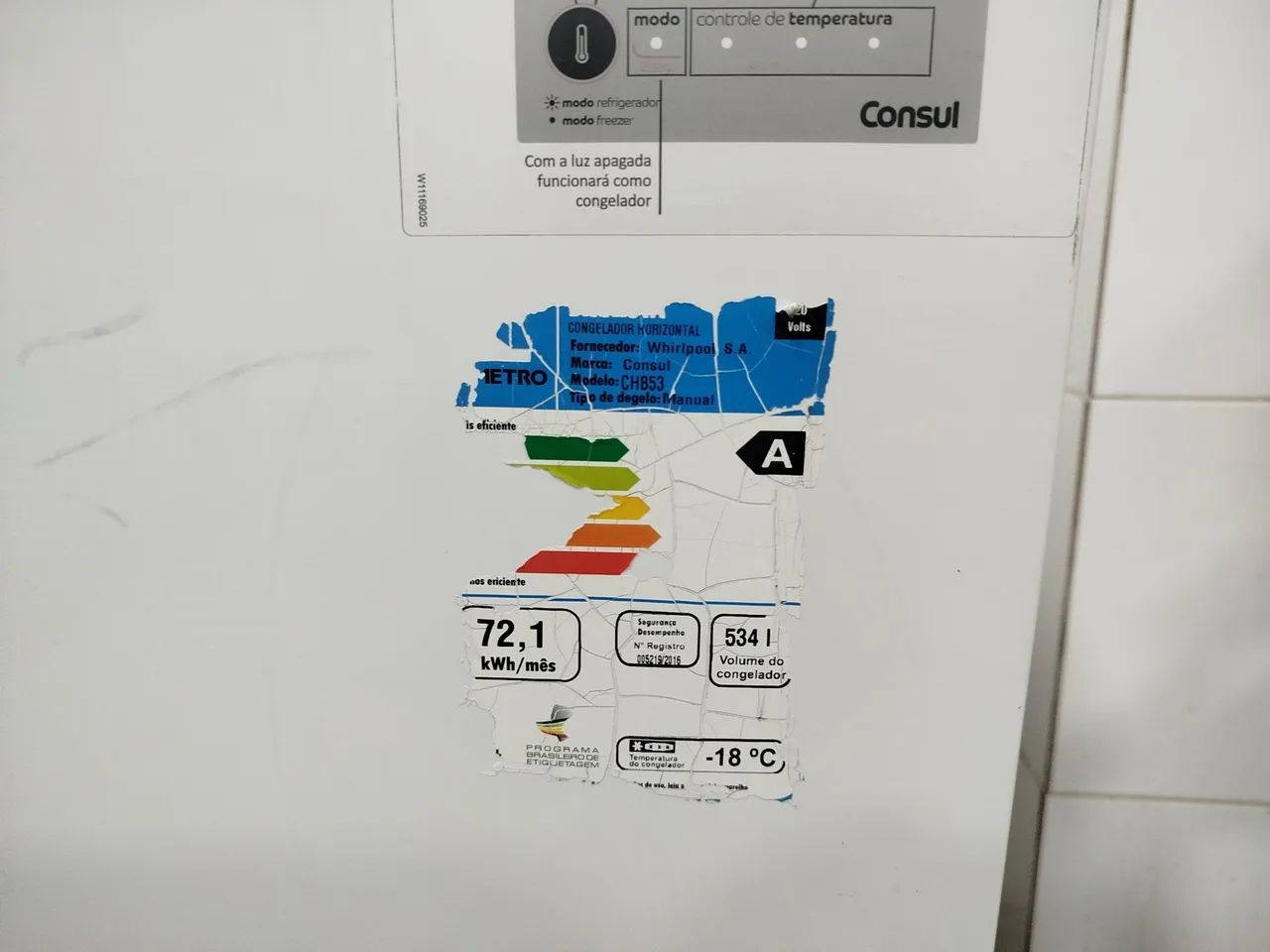 Freezer horizontal Consul 534lts 220v - Foto 4