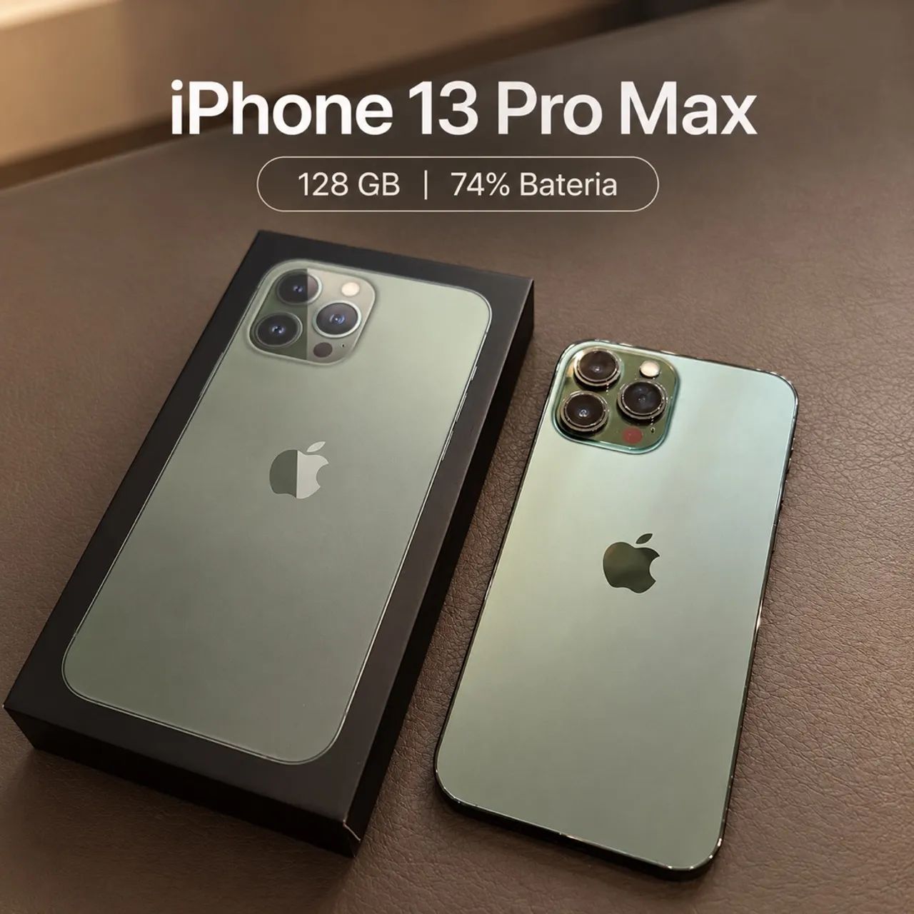 iPhone 13 PRO MAX - 128gb - Verde