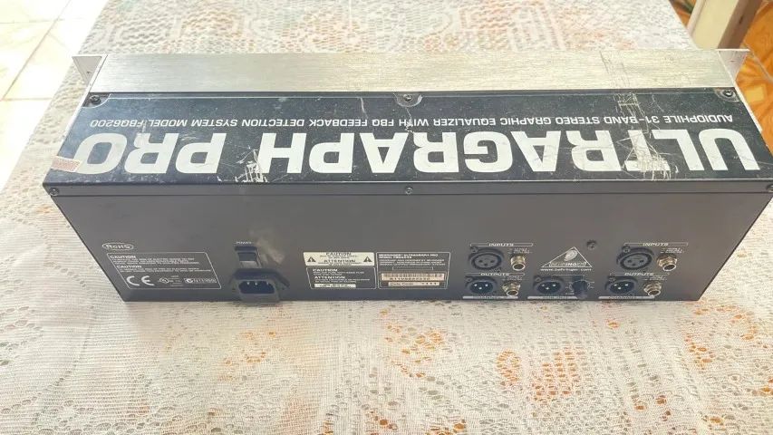 Equalizador Behringer FBQ 6200 - Foto 2