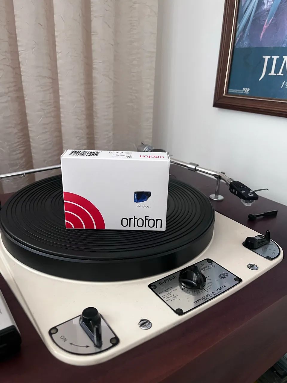 Cápsula Ortofon 2M Blue  (lacrado, sem uso)