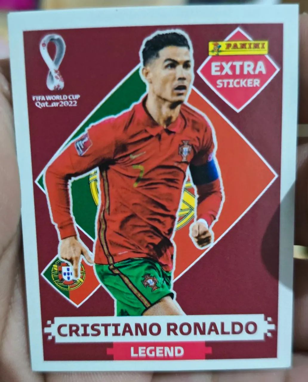 Cristiano Ronaldo Dourada, Bronze, Bordô Extra Copa do Mundo 22 - Foto 4