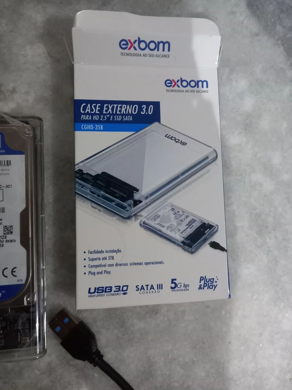 HD Externo 500GB - PC Notebook, PS4, Xbox etc. - Foto 2