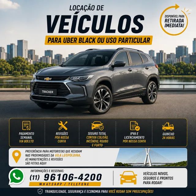 Locação de veículos para Uber black/99/Indrive - Foto 4