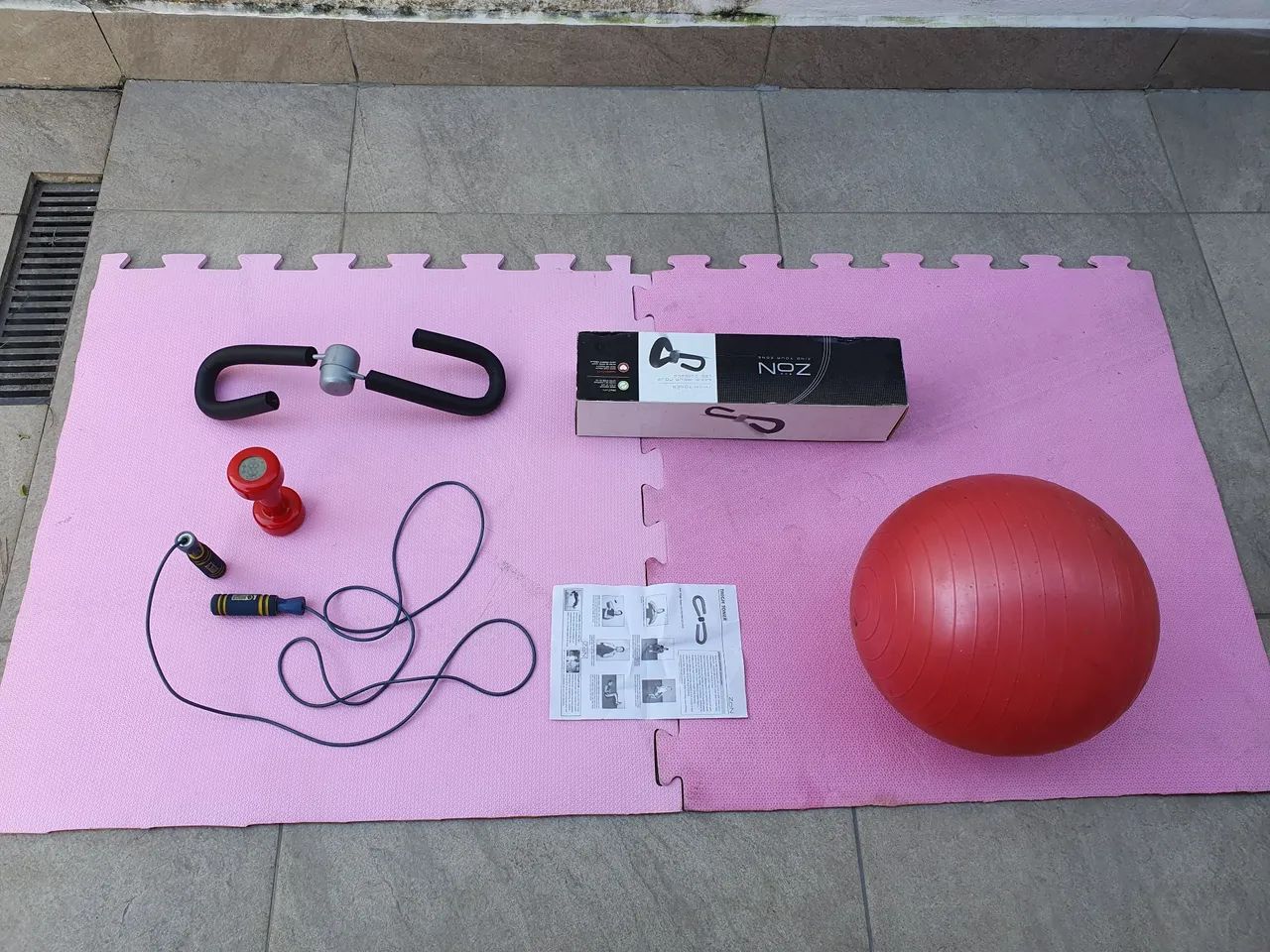 Kit fitness de ginástica 