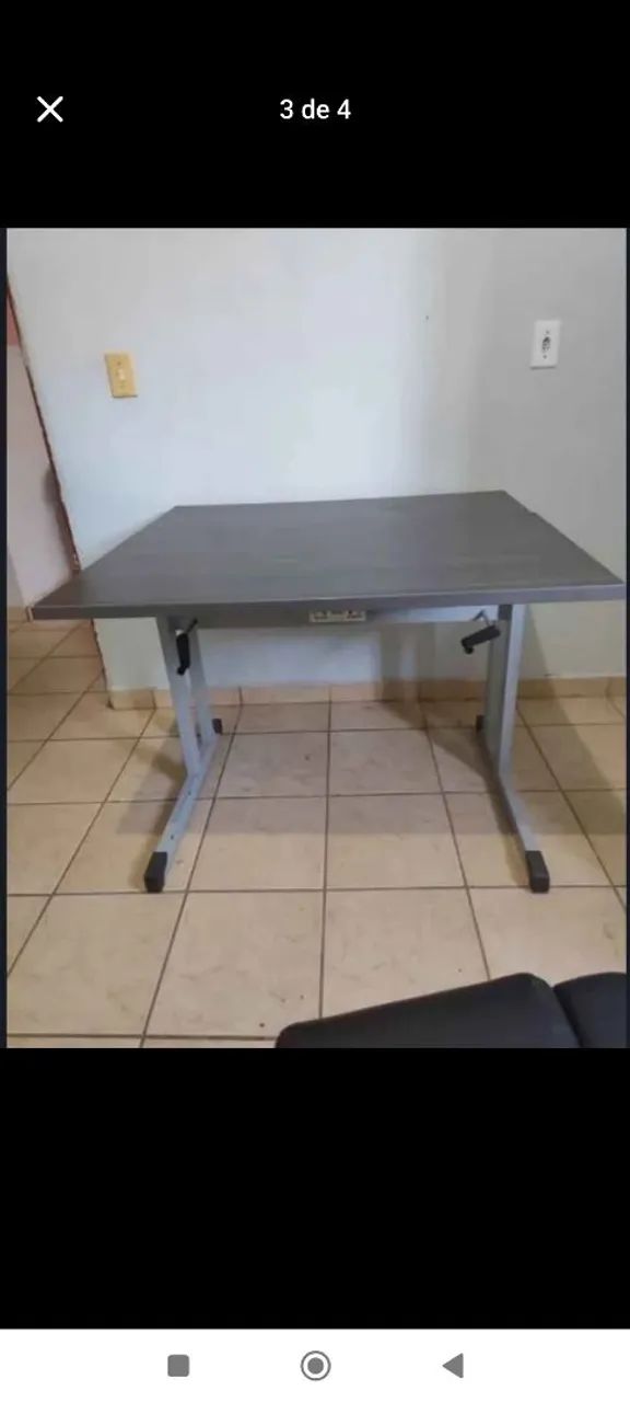 Mesa escritório regulagem  - Foto 3