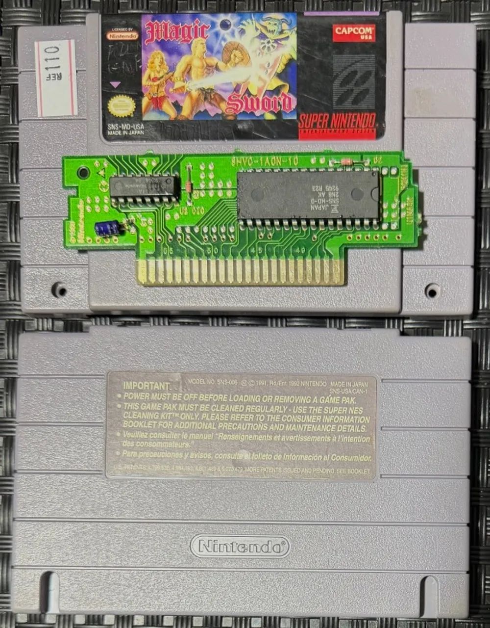 Magic Sword Original SNES Super Nintendo - Foto 2