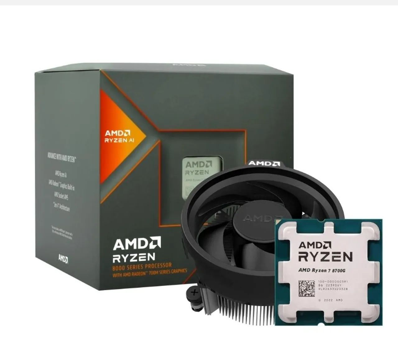 processador amd ryzen 7 8700g - Processadores - Jardim América