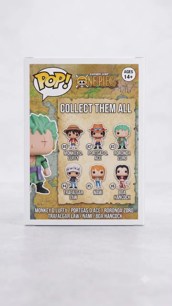 Action Figure Roronoa Zoro One Piece 10cm - Primeira Linha - Foto 6