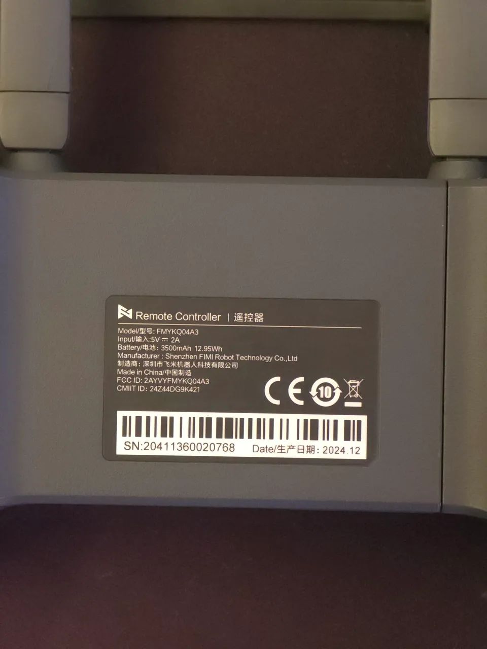 Controle Fimi mini 3 - Foto 4